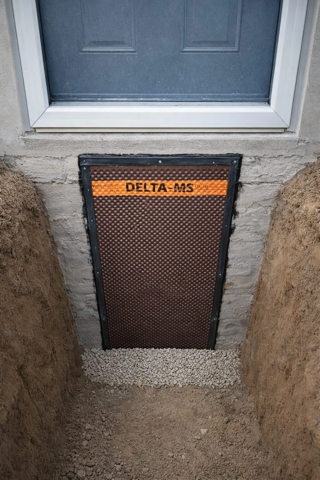 Exterior waterproofing